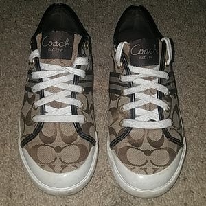 coach brown shoes